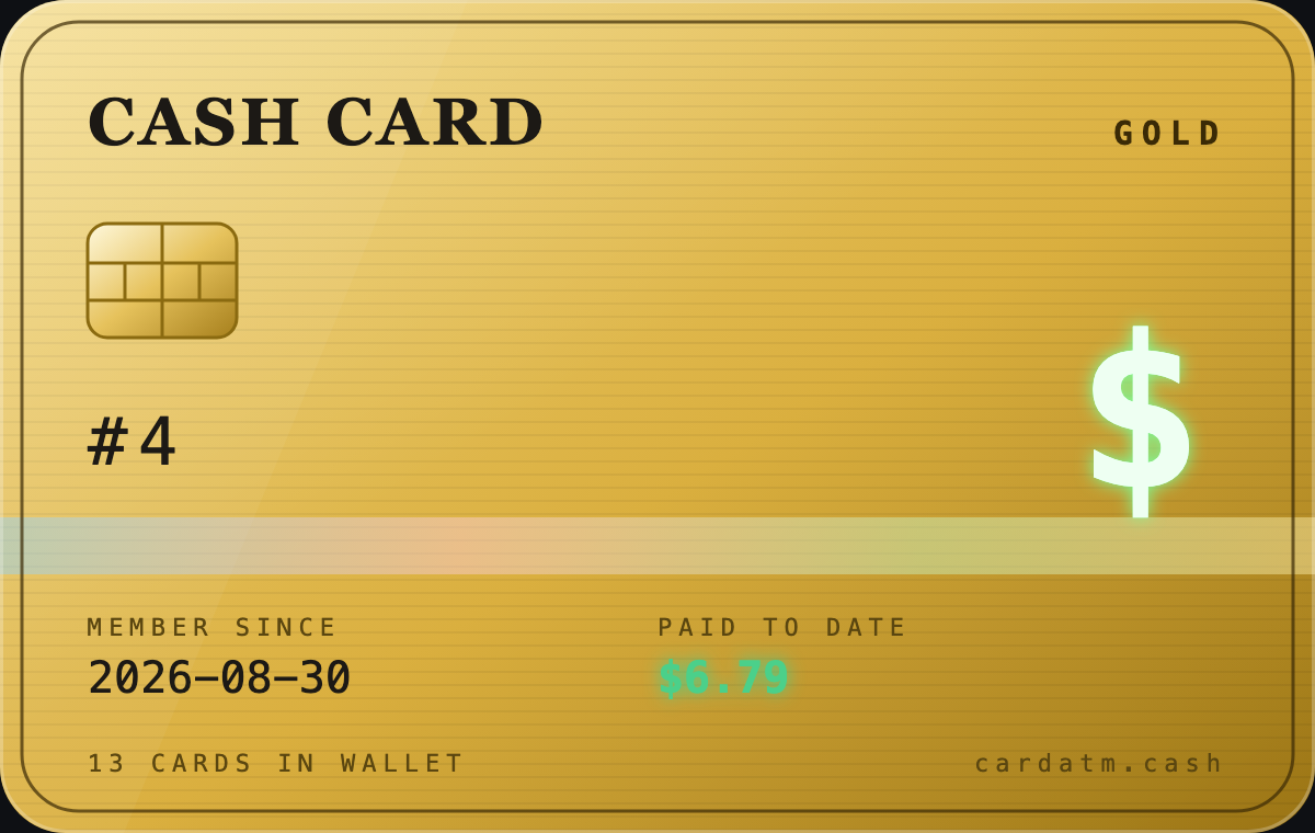sample card